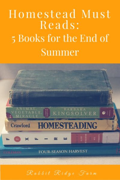 Homestead Must-Reads: 5 Books for the End of Summer